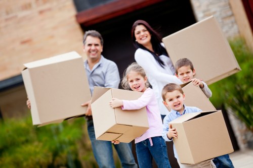 Packing and loading household items for transport
