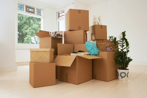 Local van and man helping with residential moving in Charingcross